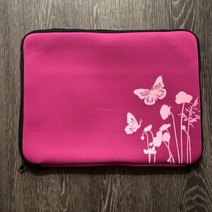 Plush Laptop Case | Magenta
